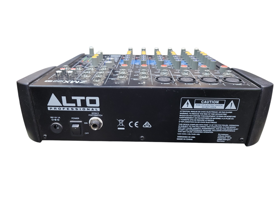 Alto Zephyr Series ZMX122FX 8-Channel Compact Mixer