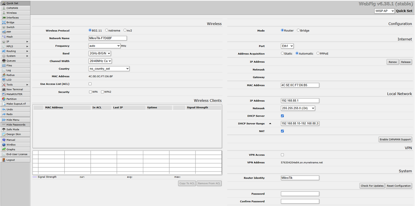 MikroTik Router 2011UiAS-2HnD Custom Industrial Router