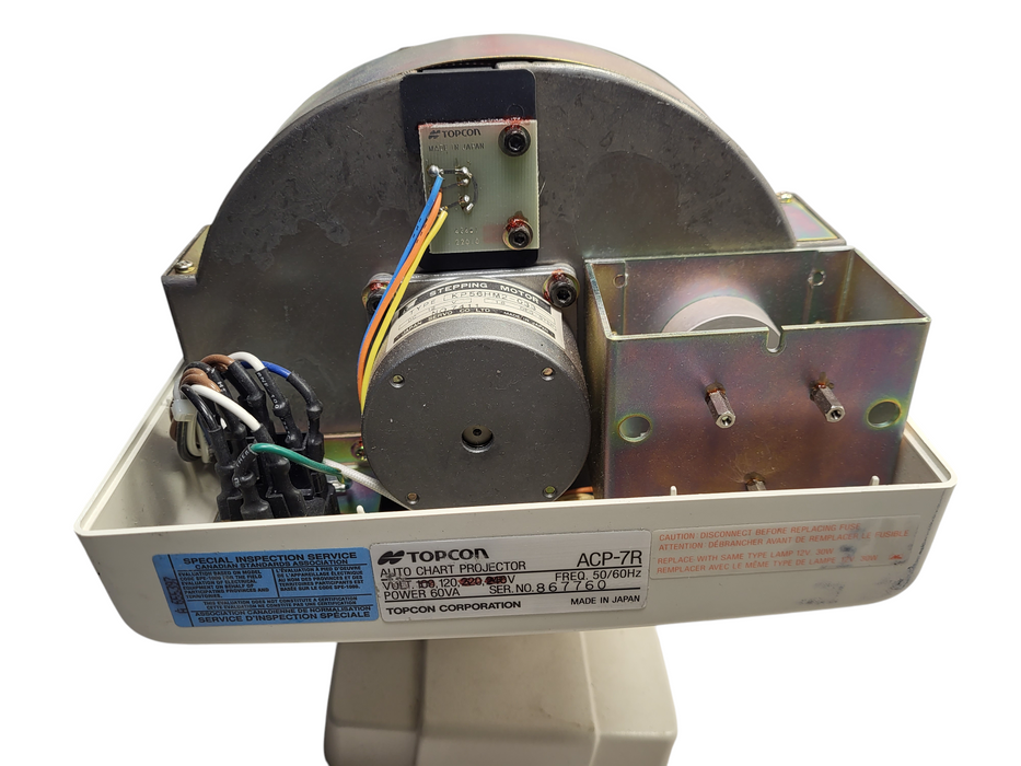 TopCon Auto Chart Projector ACP-7R Optical Eye Exam Machine Lights Up READ