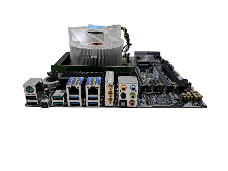 Asus X99-M WS Motherboard w/ Intel Core i7-6800K CPU, 8GB DDR4, I/O Shield