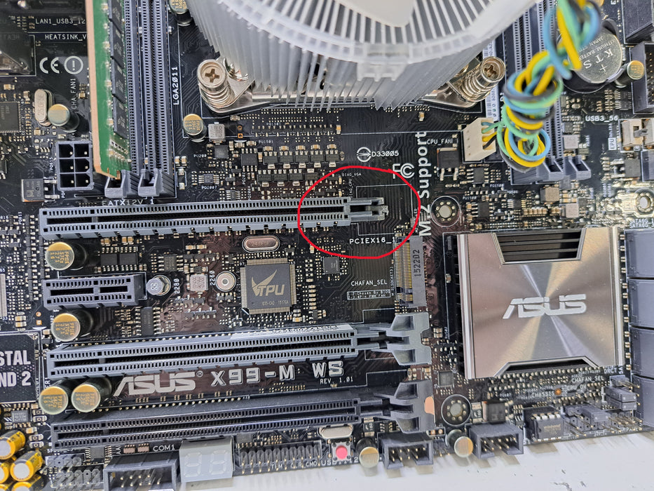 Asus X99-M WS Motherboard w/ Intel Core i7-6800K CPU, 8GB DDR4, I/O Shield