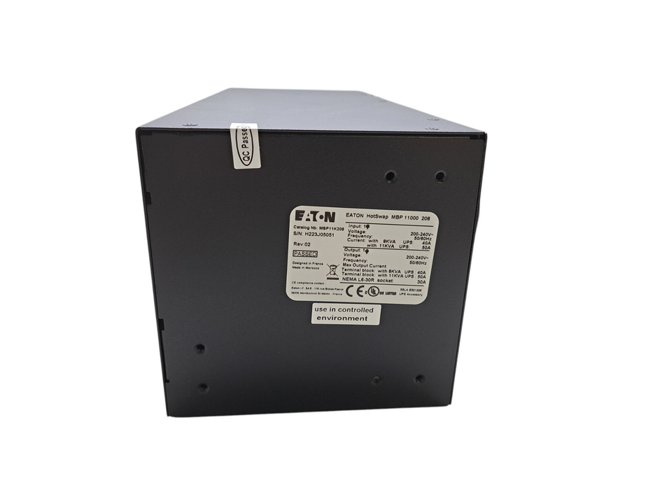 Eaton Hotswap Mbp 11000 208 Mbp11K208 Maintenance Bypass Switch *READ*