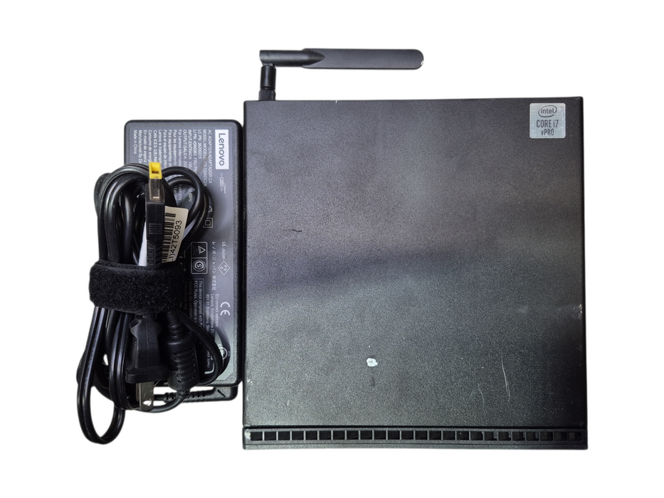 Lenovo ThinkCentre M80q, i7-10700T 2.00GHz, 16GB DDR4, 256GB NVMe  w/AC