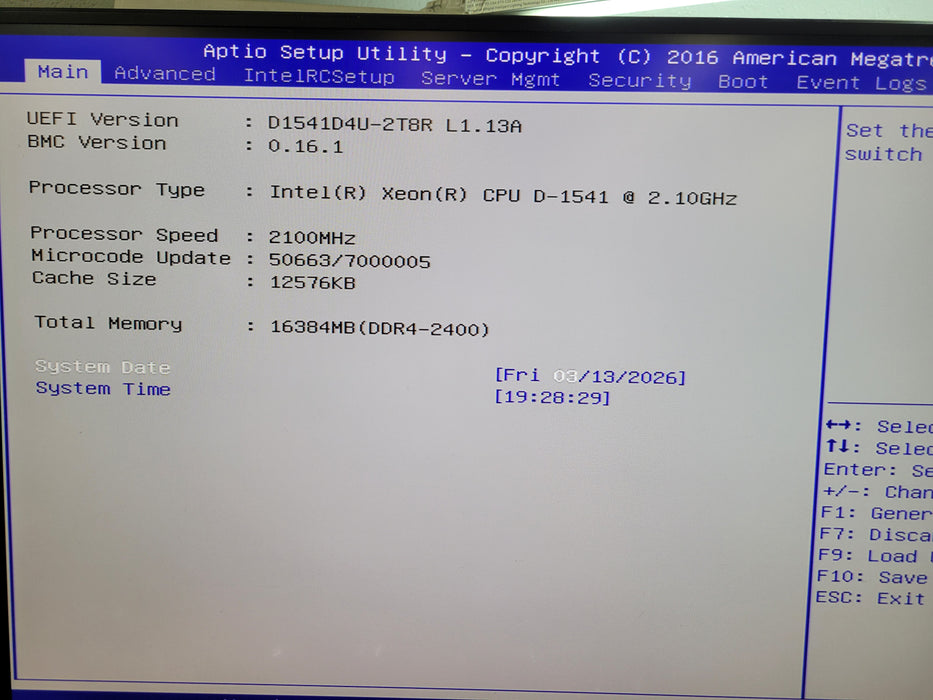 Datto S3P6000 - Xeon D-1541 16GB DDR4 NO HDD 400W PSU