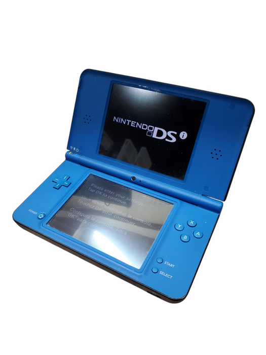 Nintendo DSi XL - Blue w/ Stylus & Adapter - No Games