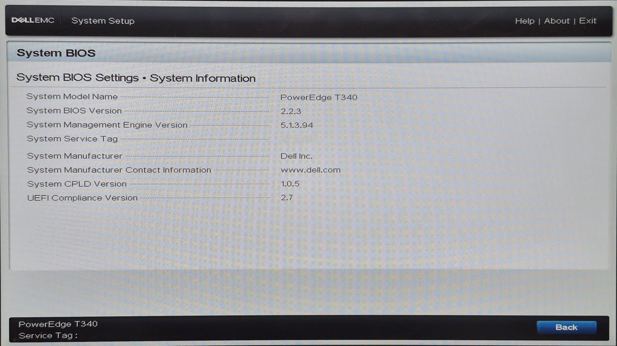 Dell PowerEdge T340, Xeon E2134 3.50GHz, 16GB DDR4, PERC H730P