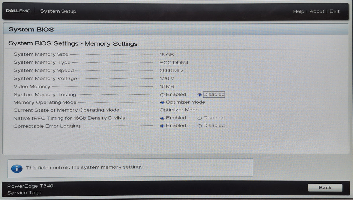 Dell PowerEdge T340, Xeon E2134 3.50GHz, 16GB DDR4, PERC H730P