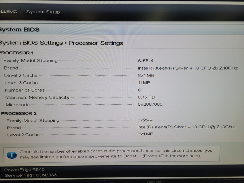 Dell PowerEdge R540 - 2x Xeon Silver 4110 16GB DDR4 PERC H730P 2x750W PSU