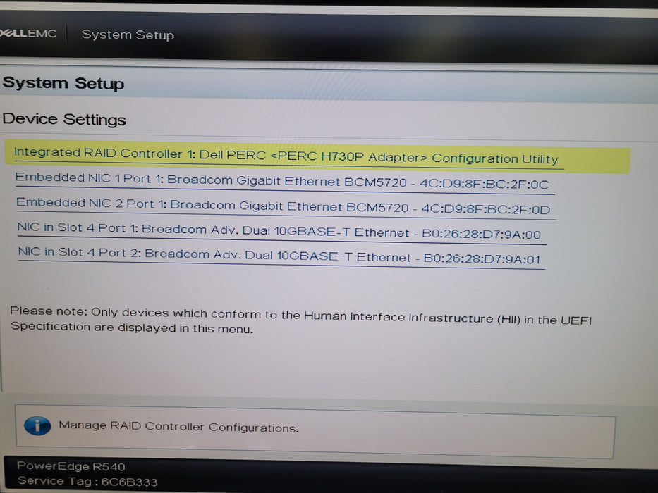 Dell PowerEdge R540 - 2x Xeon Silver 4110 16GB DDR4 PERC H730P 2x750W PSU