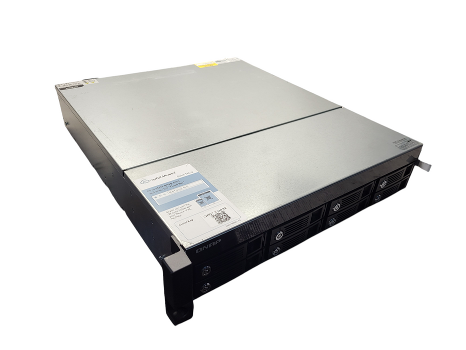 Qnap TVS-871U-RP 8 Bay Diskless Network Attached Storage NAS READ
