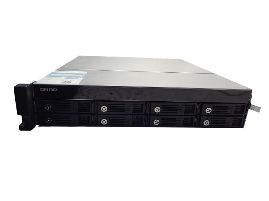 Qnap TVS-871U-RP 8 Bay Diskless Network Attached Storage NAS READ