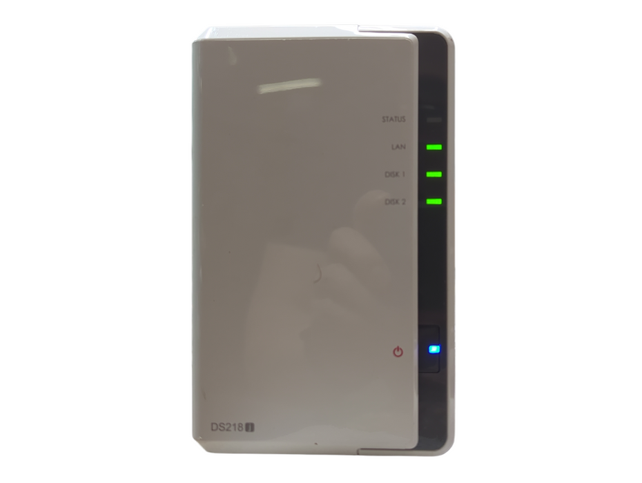 Synology DiskStation DS218J 2-Bay USB 3.1 NAS W/ 2x 2TB HDD, No PSU