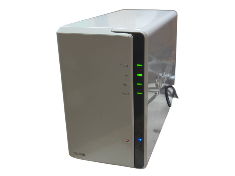 Synology DiskStation DS218J 2-Bay USB 3.1 NAS W/ 2x 2TB HDD, No PSU