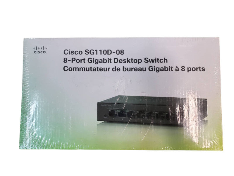 Cisco SG110D-08 8-Port Gigabit Desktop Switch Q@