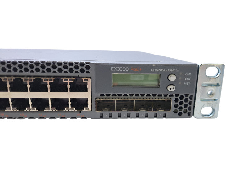 Juniper EX3300-48P 48 Port Gigabit PoE+, 4x SFP+ Uplink Ethernet Switch
