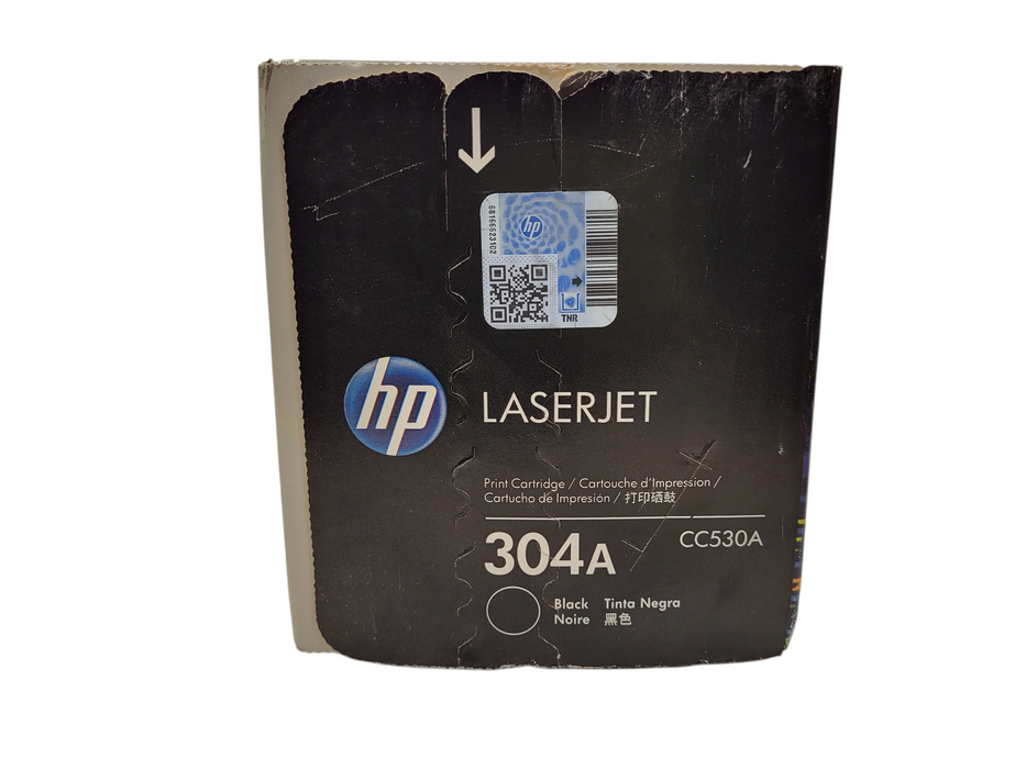 GENUINE SEALED HP 304A Black LaserJet Printer Toner - CC530A