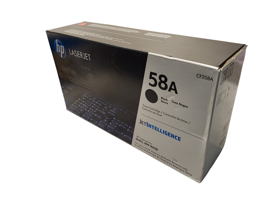 HP 58A Black Original LaserJet Toner Cartridge CF258A BRAND NEW, SEALED BOX