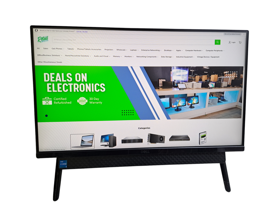 Dell Inspiron 5400 AIO 24"| Intel Core i3-1115G4 @3.00GHz, 16GB DDR4, 256GB NVMe