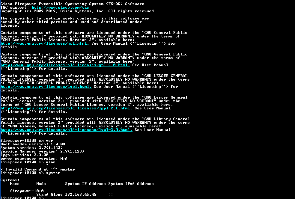 Cisco Firepower 1000 Series FPR-1010 Network Security/Firewall, No PSU