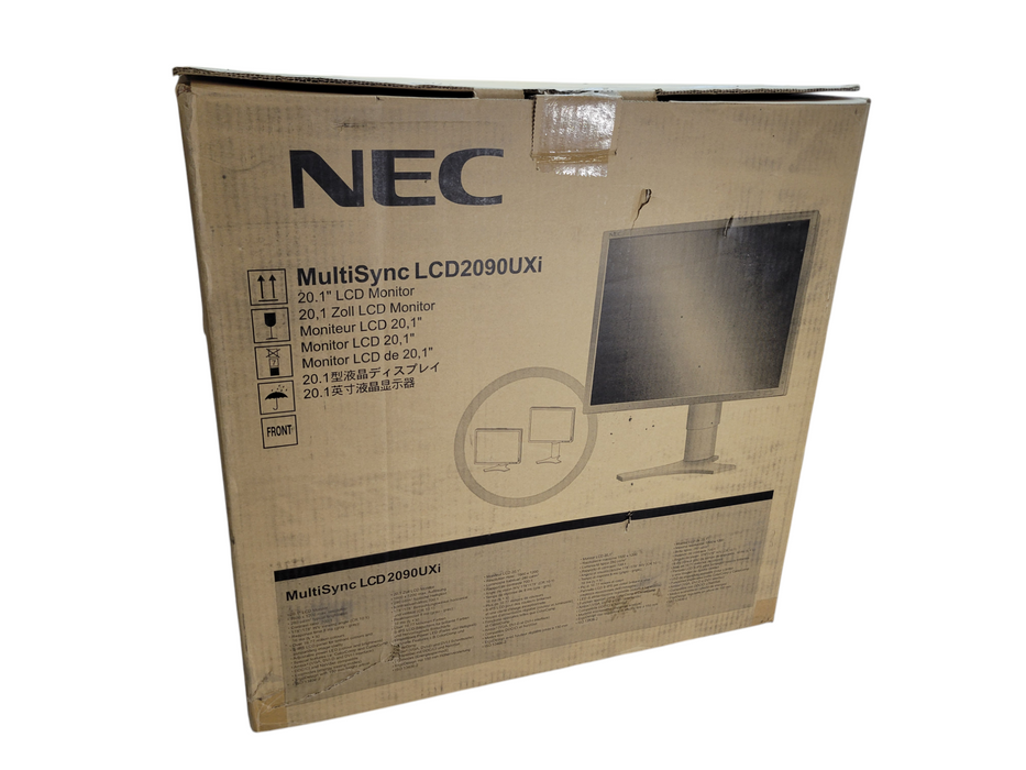 NEC MultiSync LCD2090UXi 20" IPS LCD Monitor 1600x1200 UXGA DVI VGA
