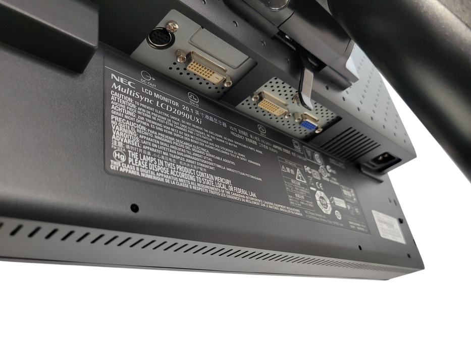 NEC MultiSync LCD2090UXi 20" IPS LCD Monitor 1600x1200 UXGA DVI VGA