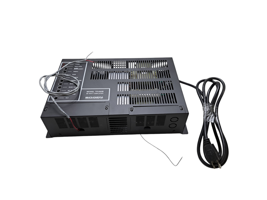 Bogen TPU60B 60 Watt Telephone Paging Amplifier *READ*