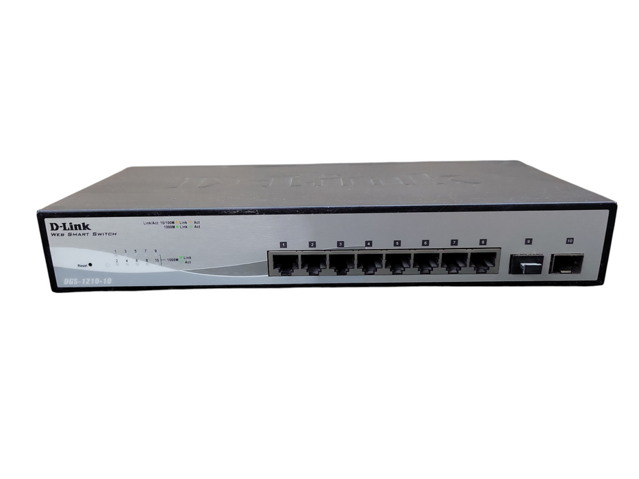 D-Link Web Smart DGS-1210-10 - 10 Port Ethernet Switch