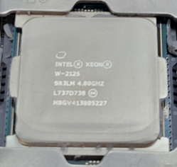 Lenovo P520 WorkStation Motherboard - 5B20W03046 - Xeon W-2125 4x16GB DDR4 2666V