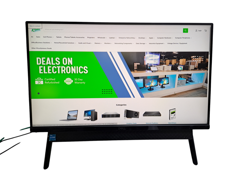 Dell Inspiron 5400 AIO 24"| Intel Core i3-1115G4 @3.00GHz, 8GB DDR4, 256GB NVMe
