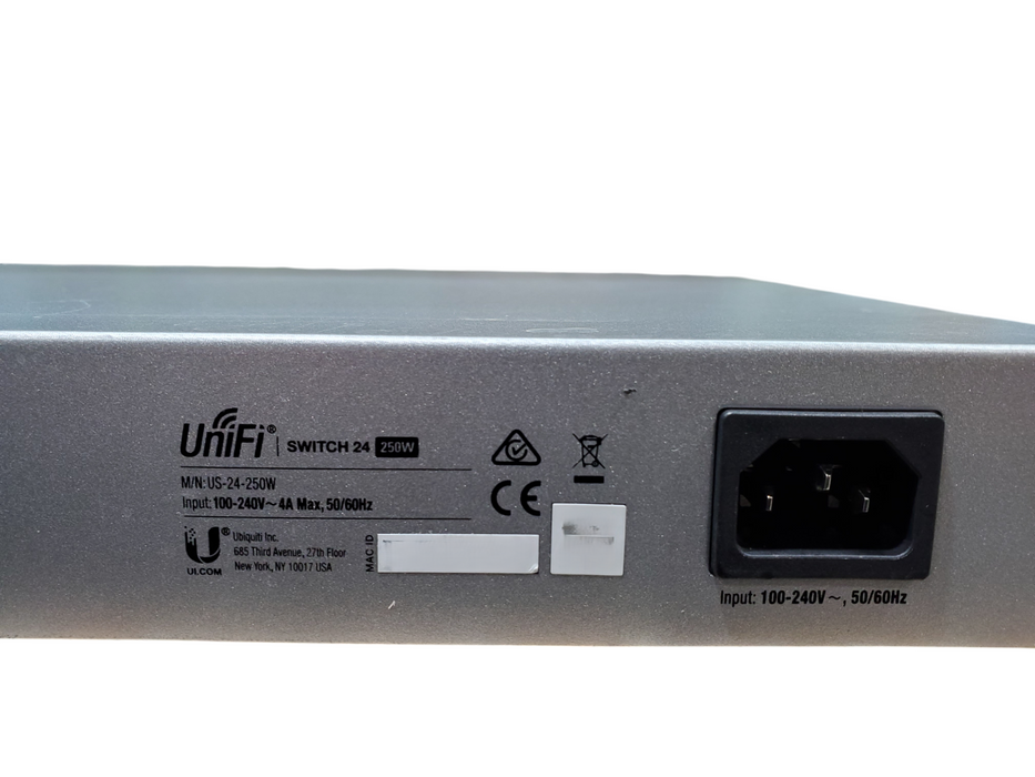 Ubiquiti UniFi Switch 24 250W US-24-250W Gigabit PoE Smart Switch