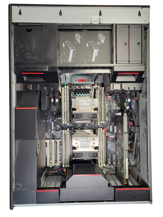 Lenovo ThinkStation P920 2x Intel Xeon SILVER 4110 16GB DDR4  No HDD K4000 GPU