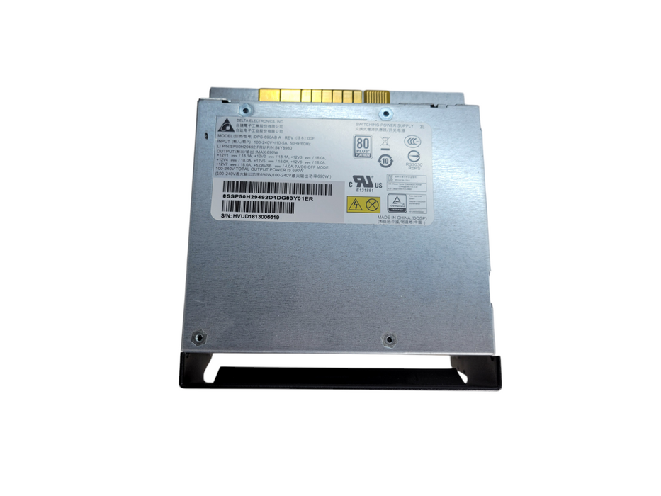 Delta DPS-690AB A Rev 100 24V 10.5A PLC Power Supply Tested