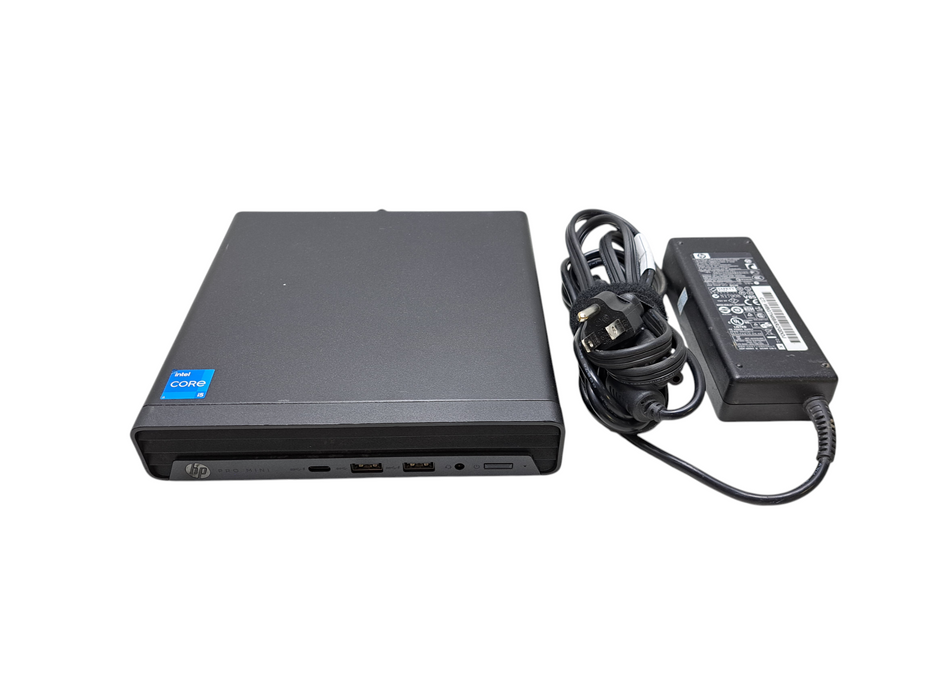 HP Pro Mini 400 G9 Desktop | Intel Core i5-12500T, 16GB DDR4, 256GB NVMe, Wi-Fi