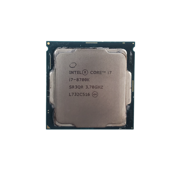 Intel Core i7-8700K @ 3.70GHz SR3QR 6-Core Desktop CPU
