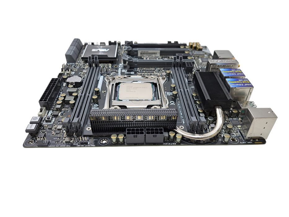 Asus X99-M WS Motherboard w/ Xeon E5-2630 v3 CPU | No RAM or I/O Shield