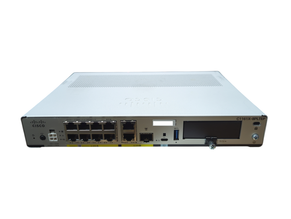Cisco C1161X-8PLTEP 8 Port Integrated Services Router, READ