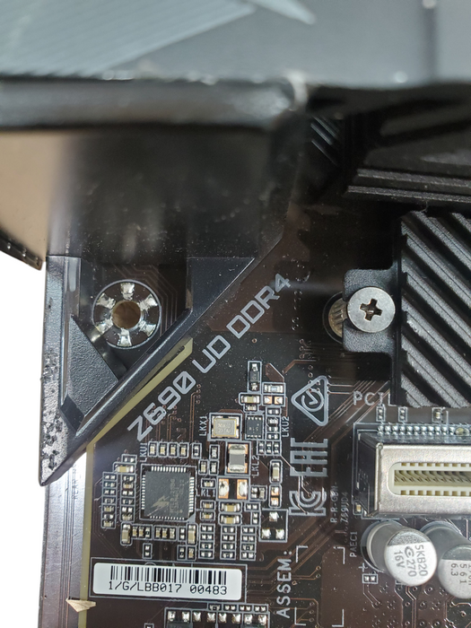 Gigabyte Z690 UD DDR4 ATX LGA1700 Motherboard *READ*