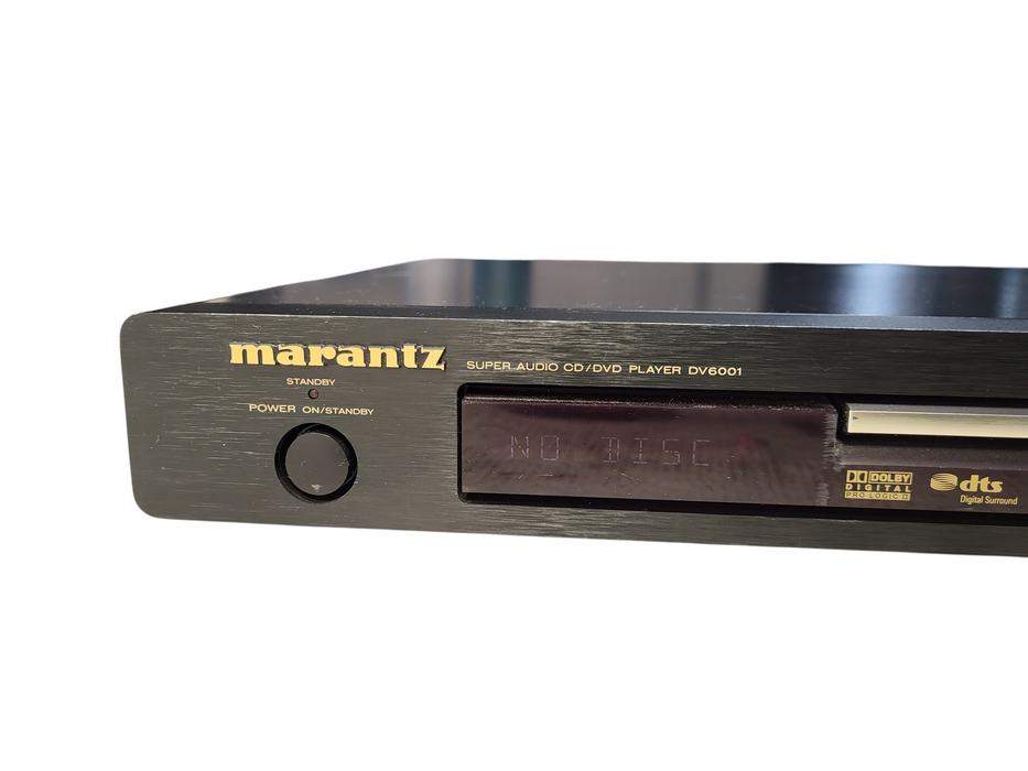 Marantz DV6001 Super Audio DVD CD Player WORKS - NO remote