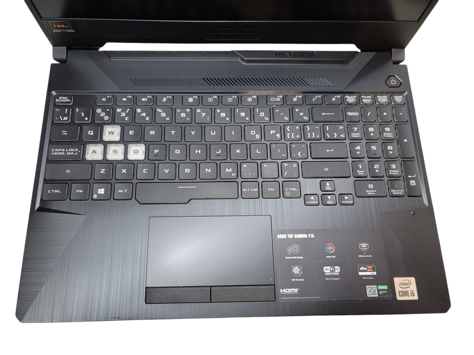 ASUS Tuf Gaming F15 FX506L i5-10300H 8GB DDR4 GTX Series No SSD FOR PARTS/REPAIR