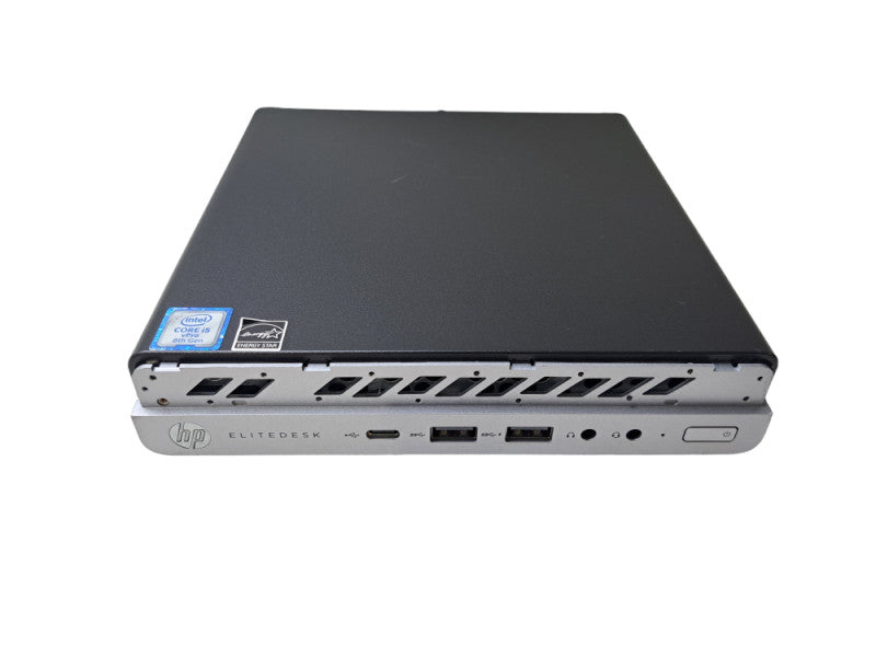 HP EliteDesk 800 G4 USFF | i5-8500T @ 2.10GHz 6-Core, 8GB DDR4, No HDD/OS