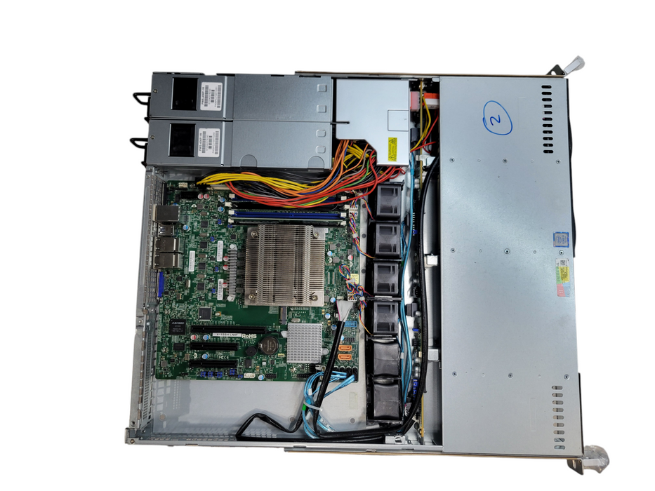 Suermicro X11SSH-LN4F Core i3-7100 16GB DDR4 NO HDD 2x400W PSU