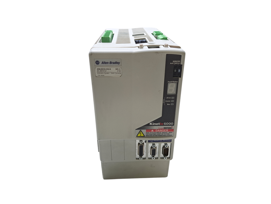 Allen Bradley 2094-BC02-M02-S /D Kinetix 15kW Integrated Axis Module *READ*