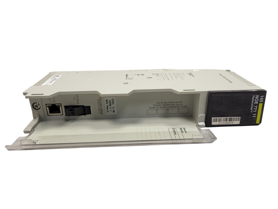 Schneider TSX Quantum 140NOE77111 PV:14 ENET Mod. 10/100 Base T 1 00FX 3A-30