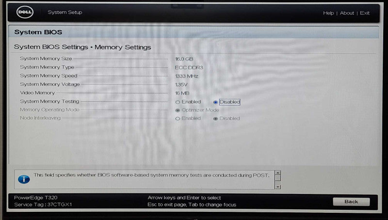DELL PowerEdge T320, Intel Xeon E5-2620 0 1.90GHz, 16GB ECC DDR3