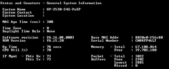HP 2530-24G PoE+ J9773A 24 Port Gigabit Ethernet Managed Network Switch