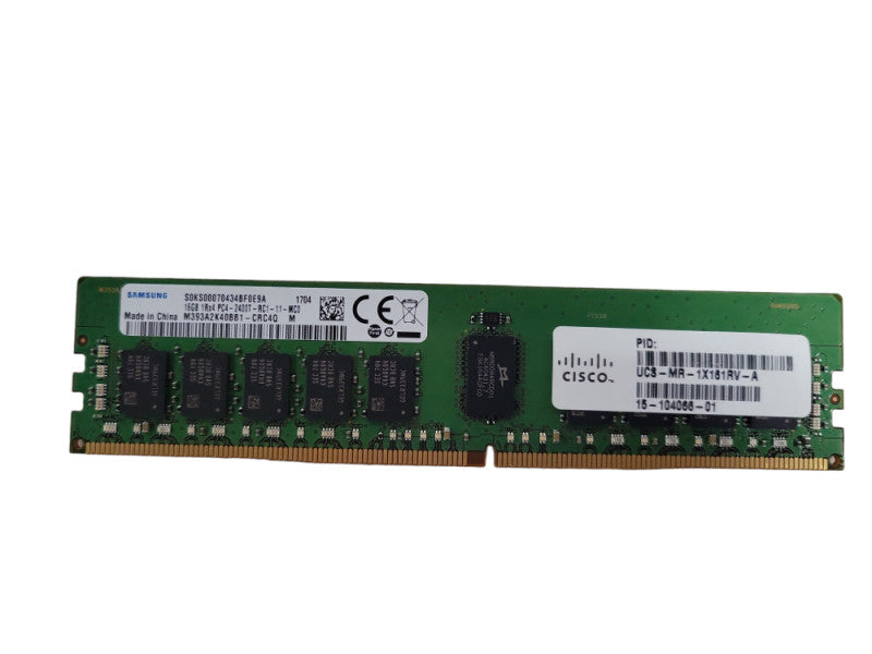 Samsung 16GB 1Rx4 PC4-2400T-RC1-11-MC0 Server Ram Q!