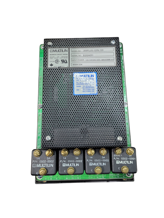 GE Multilin 269PLUS-120N-120 Motor Management Relay *READ*