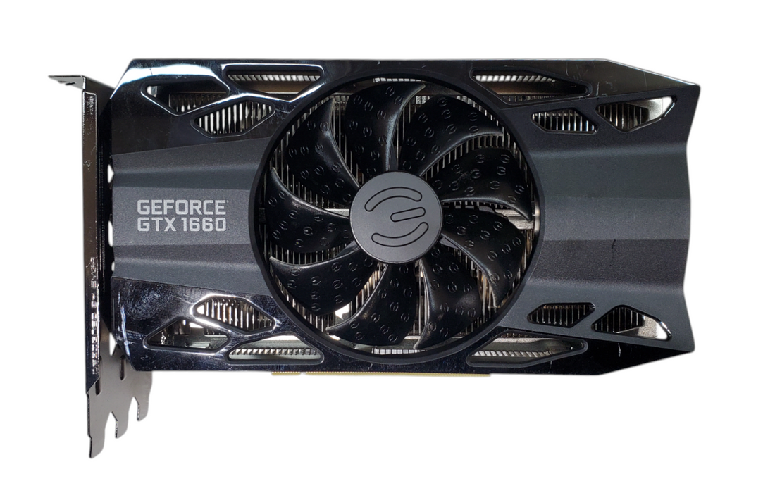 EVGA NVIDIA GeForce GTX 1660 6GB GDDR5 Graphics Card - 06G-P4-1163-KR