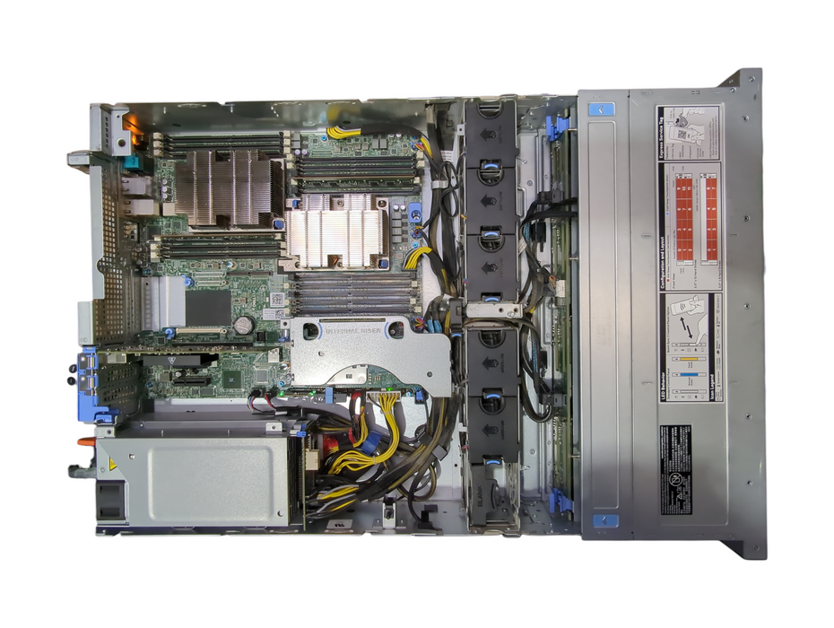 Dell PE R540 2U 8x3.5", 2x Xeon Silver 4110, 16GB DDR4, PERC H730P, 2x750W PSU
