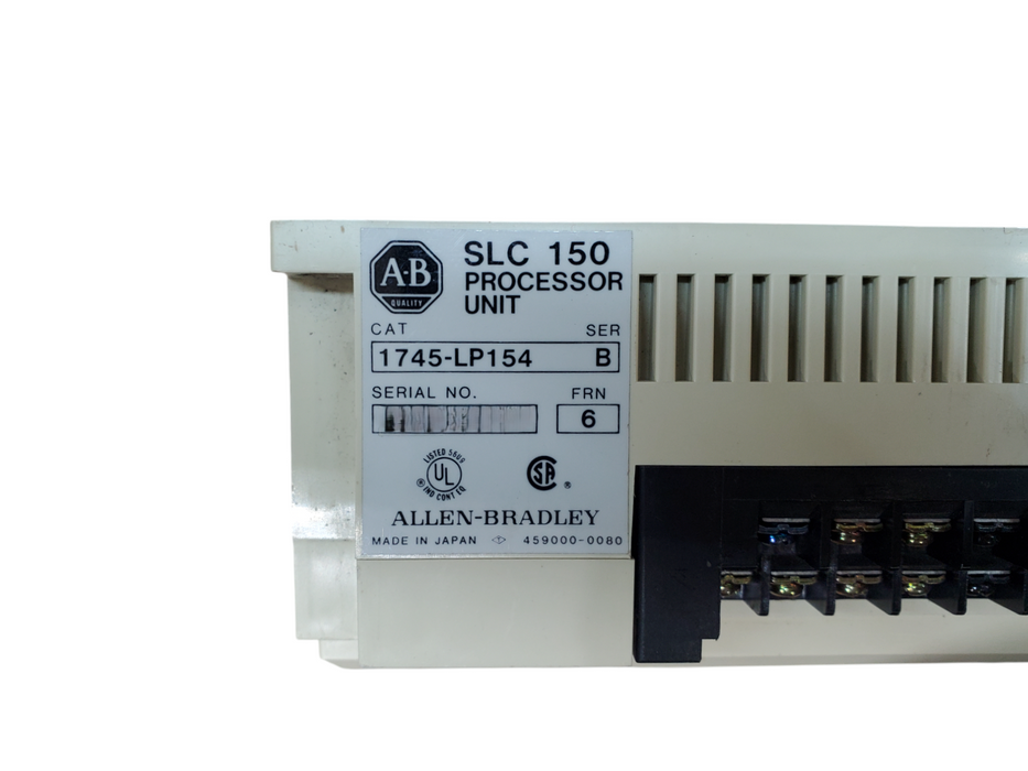 Allen-Bradley SLC 150 Processor Unit 1745-LP154 *READ*